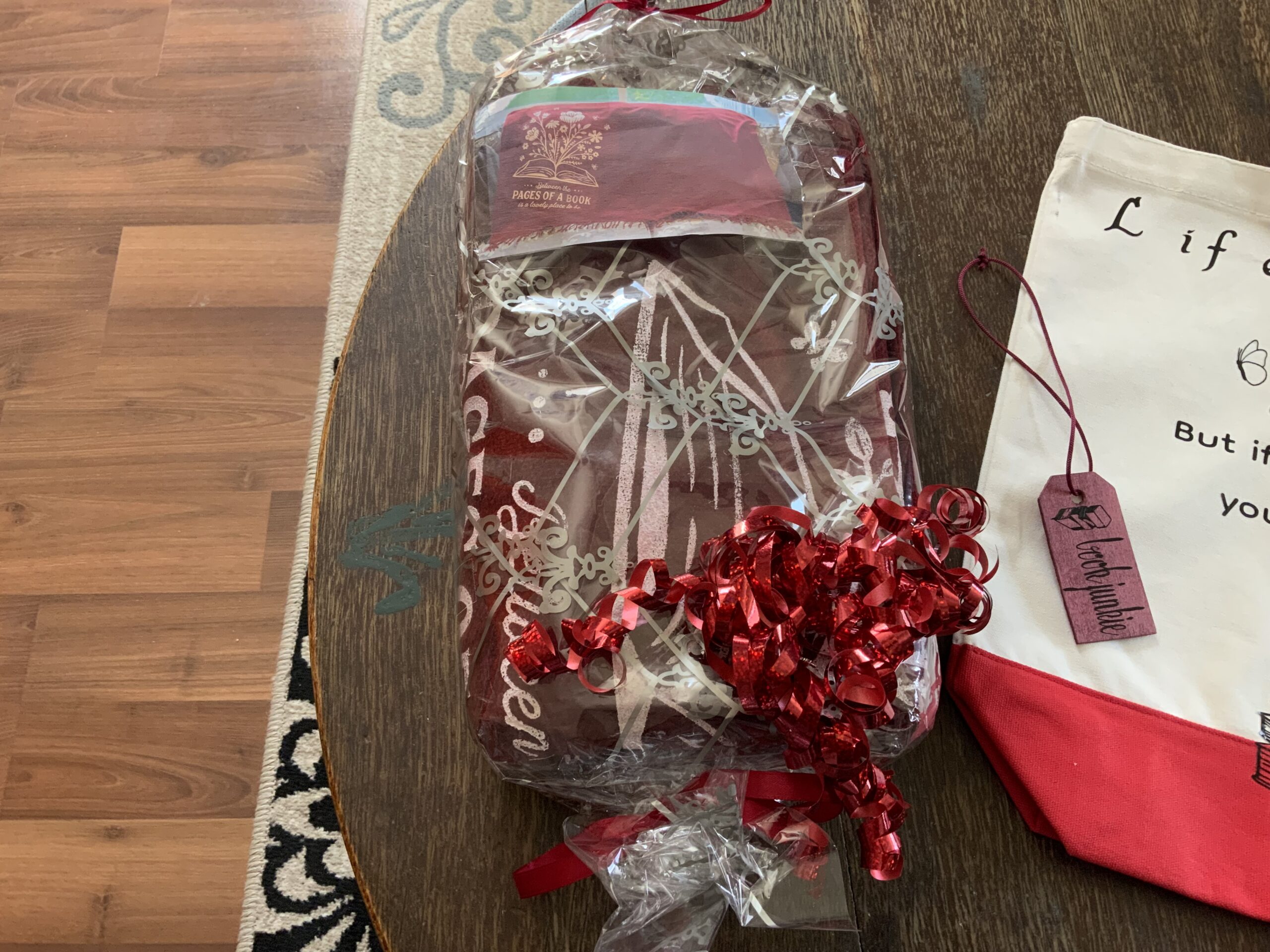 BOOK Lovers Gift Package, Tote For BOOKS, Throw Blanket for cuddling when reading the BOOK, Bookmarks, Handmade, MOTHER’s DAY Gift Package - Image 4