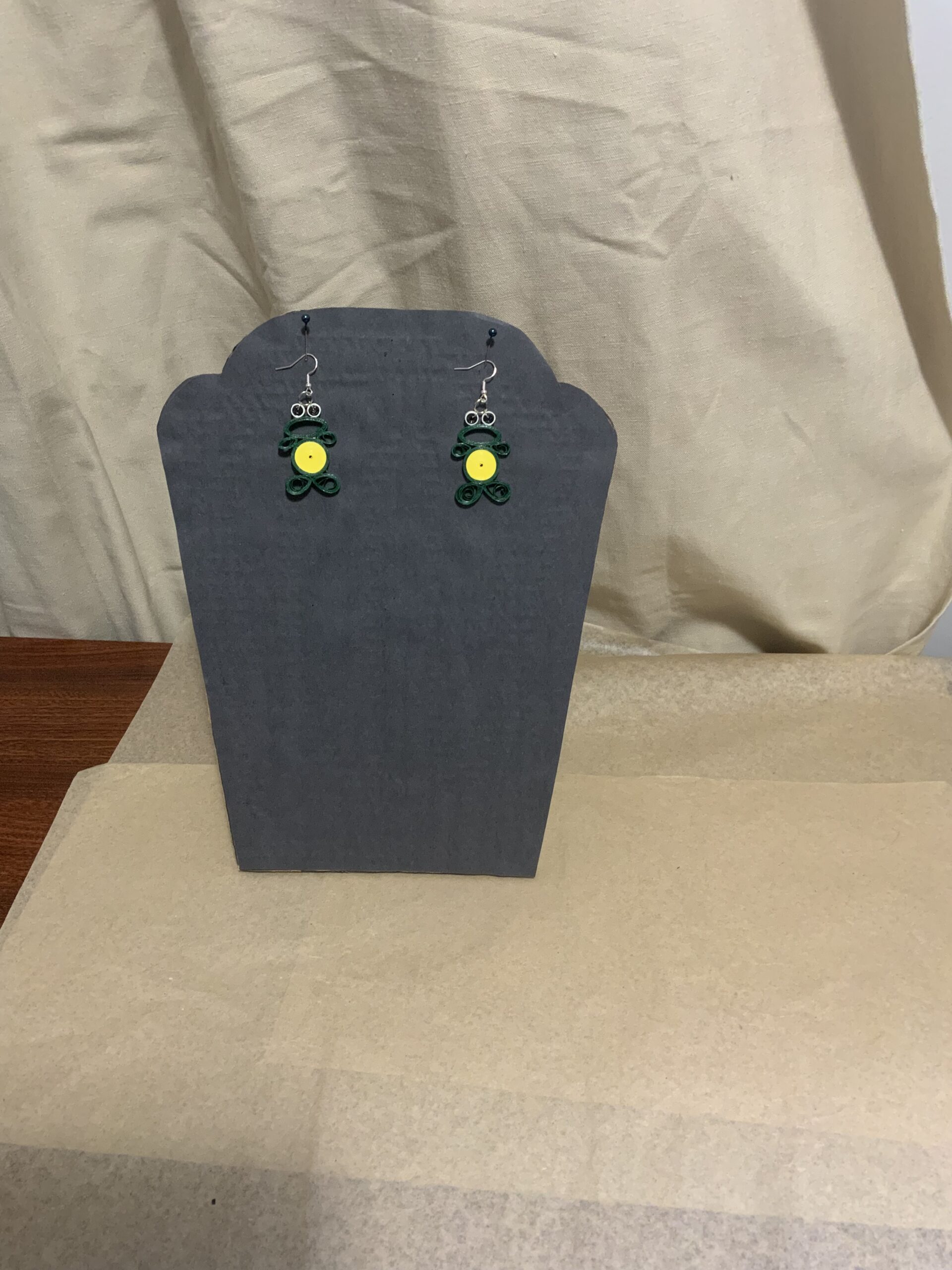 QUILLED ANIMAL COLLECTION EARRINGS, BEE, ELEPHANT, FROG, OWL, TURTLE, PIG, LADYBUG & MORE…… - Image 23