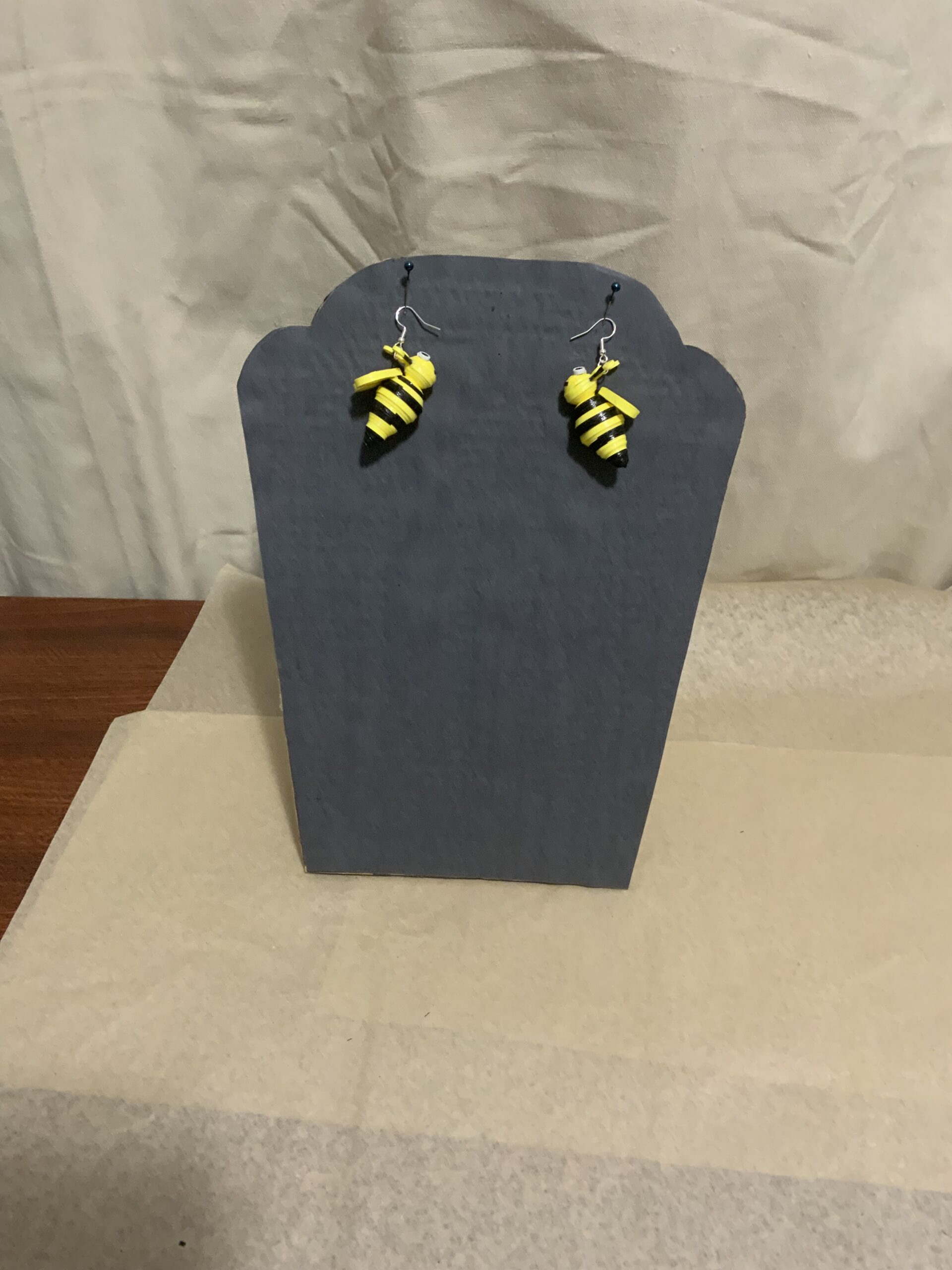 QUILLED ANIMAL COLLECTION EARRINGS, BEE, ELEPHANT, FROG, OWL, TURTLE, PIG, LADYBUG & MORE…… - Image 18