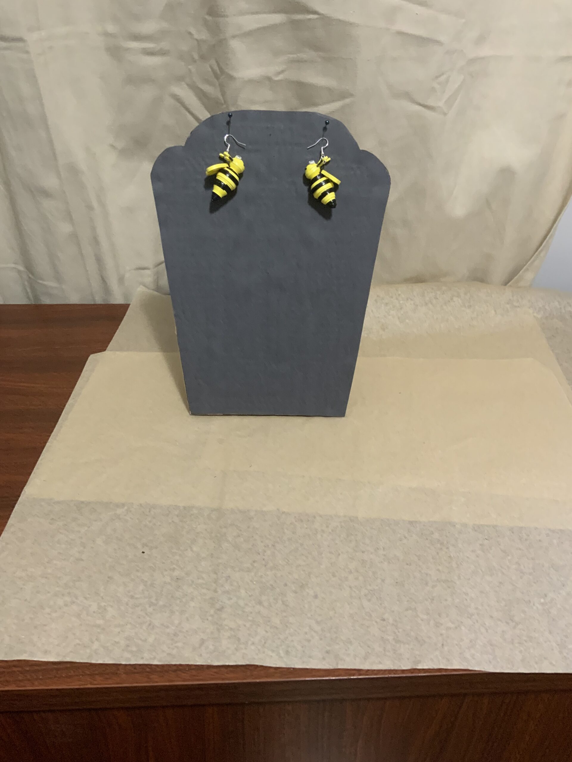 QUILLED ANIMAL COLLECTION EARRINGS, BEE, ELEPHANT, FROG, OWL, TURTLE, PIG, LADYBUG & MORE…… - Image 17