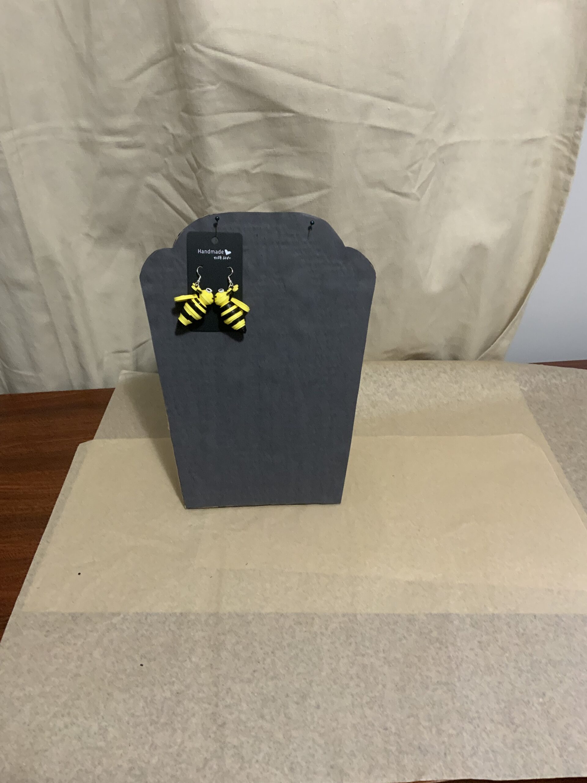 QUILLED ANIMAL COLLECTION EARRINGS, BEE, ELEPHANT, FROG, OWL, TURTLE, PIG, LADYBUG & MORE…… - Image 16