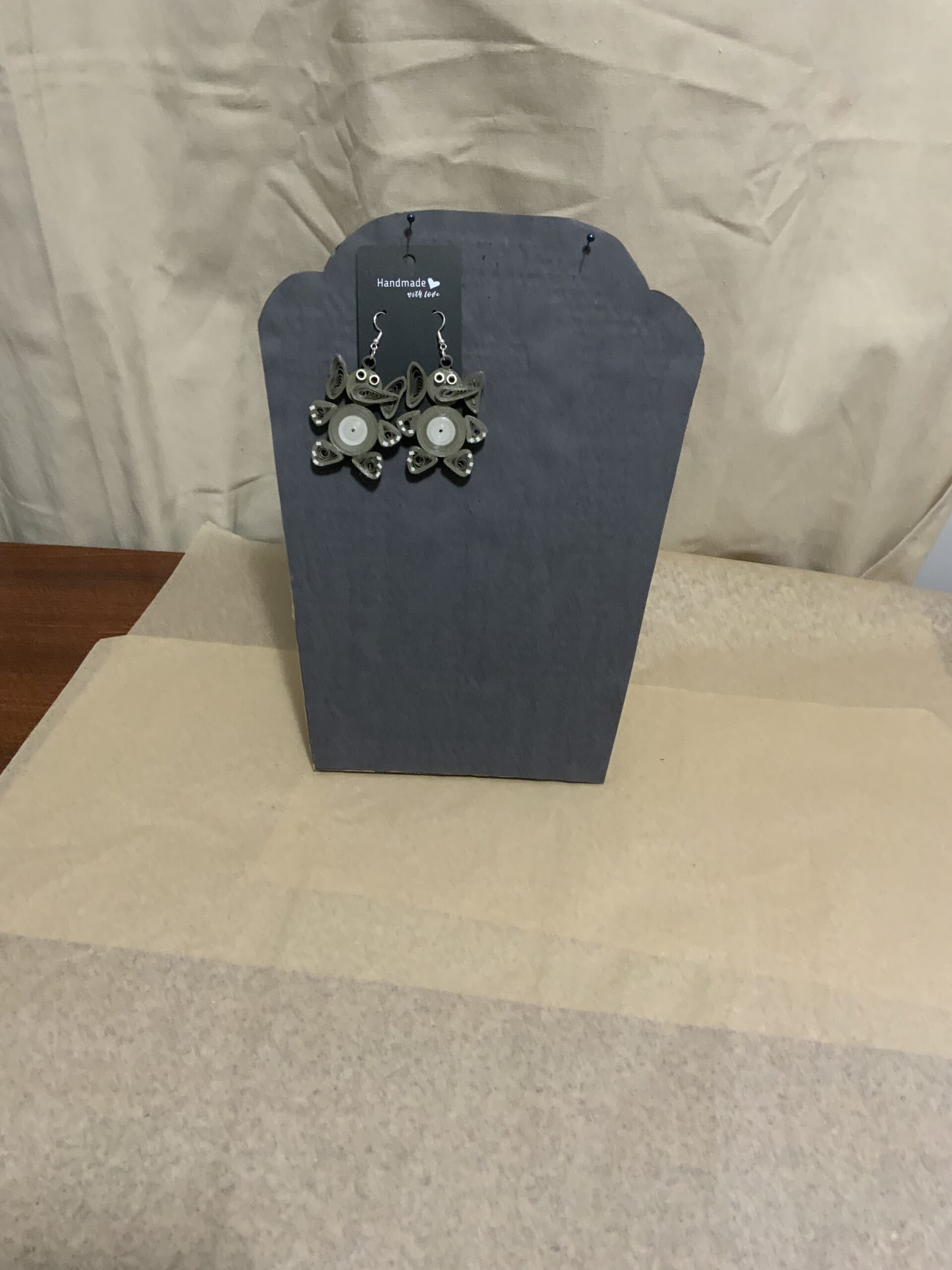 QUILLED ANIMAL COLLECTION EARRINGS, BEE, ELEPHANT, FROG, OWL, TURTLE, PIG, LADYBUG & MORE…… - Image 11