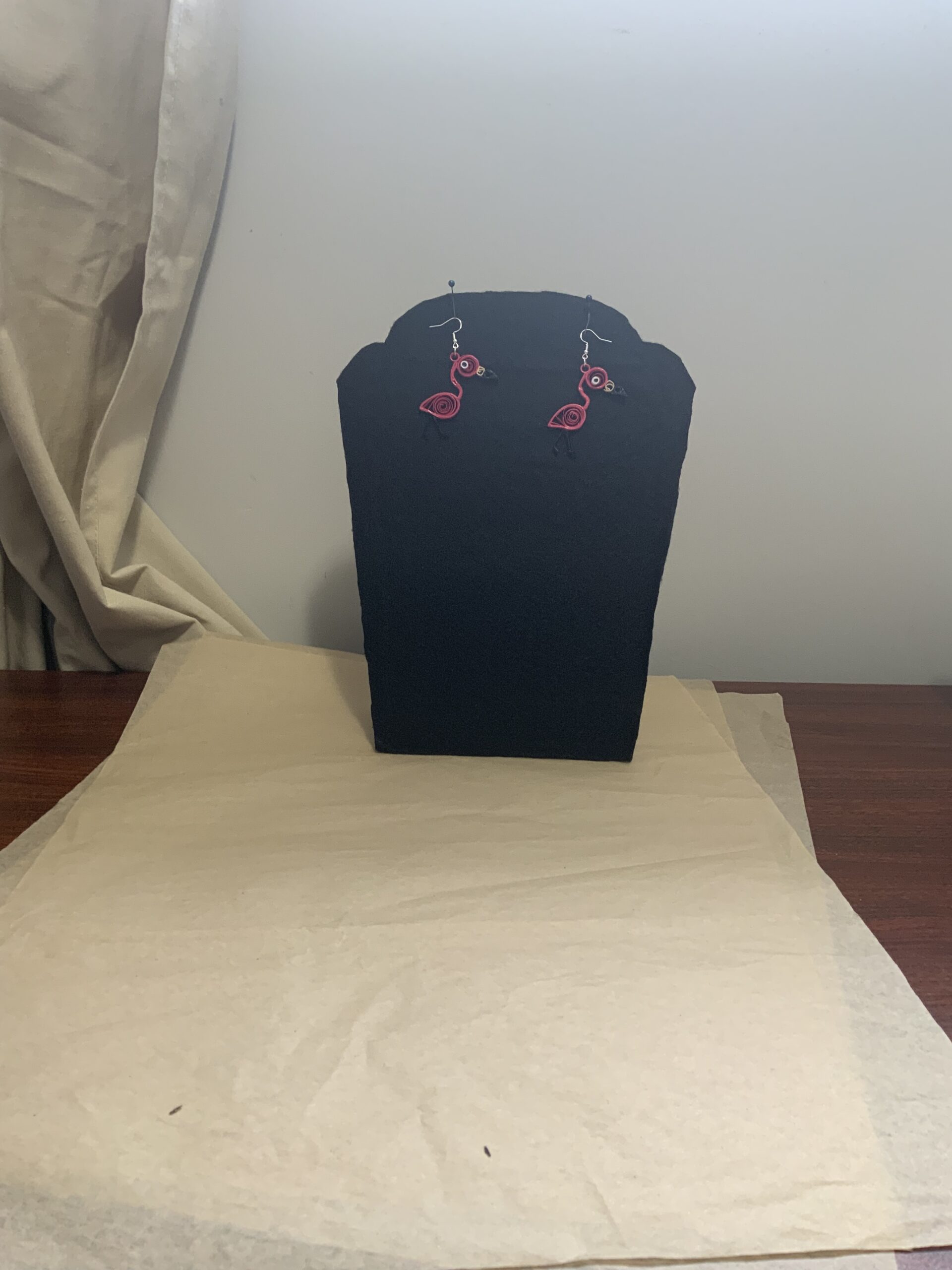 QUILLED ANIMAL COLLECTION EARRINGS, BEE, ELEPHANT, FROG, OWL, TURTLE, PIG, LADYBUG & MORE…… - Image 10