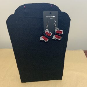 Beautiful Handmade Quilled Butterfly Earrings