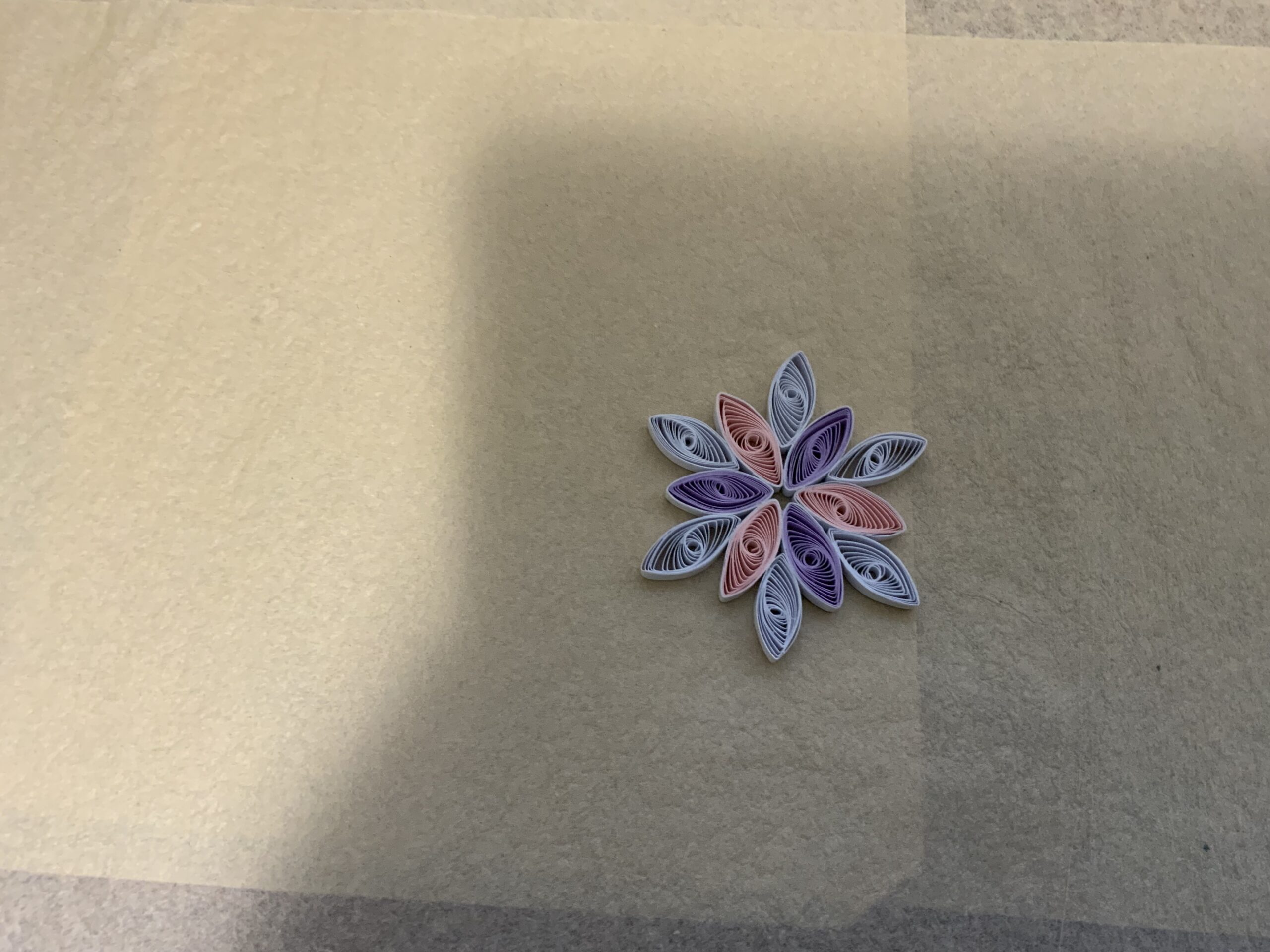 Handmade Quilled CHRISTMAS TREE Ornaments, 1 Tree and 2 Snowflakes per set - Image 14