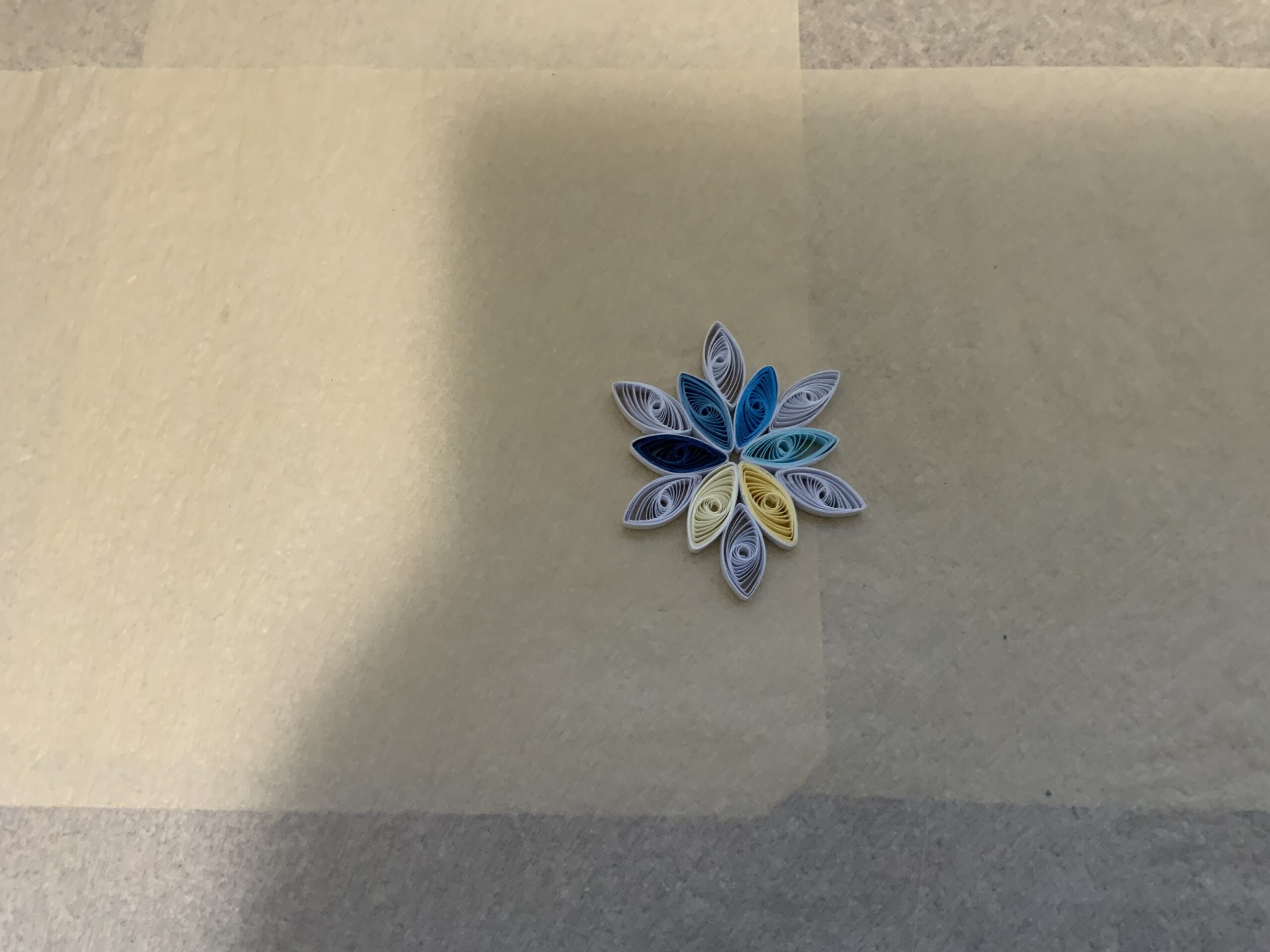 Handmade Quilled CHRISTMAS TREE Ornaments, 1 Tree and 2 Snowflakes per set - Image 10