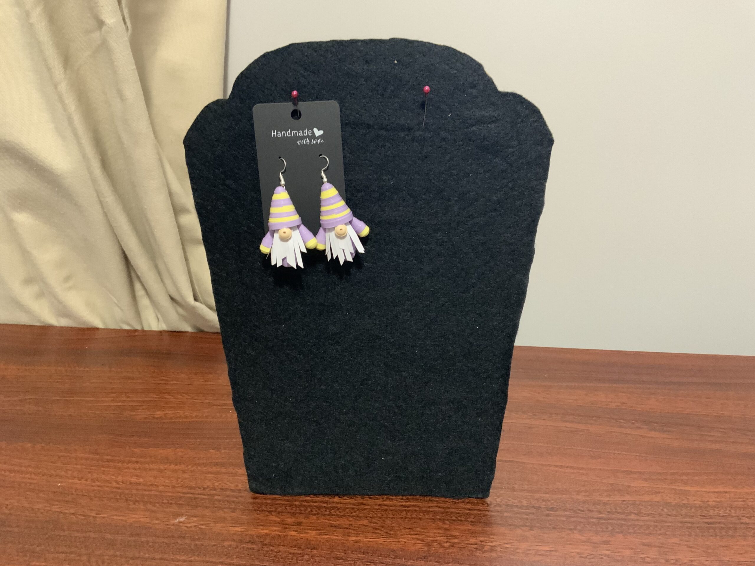 Handmade Quilled Gnome Earrings – Unique Artisan Jewelry, Different Varieties, Gift - Image 7