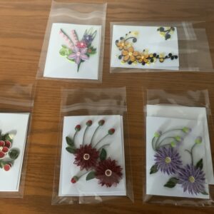 🌼 Quilled Greeting Cards – Any Occasion 🌼 birthdays, anniversaries, holidays, thank-you notes, get well wishes, etc…
