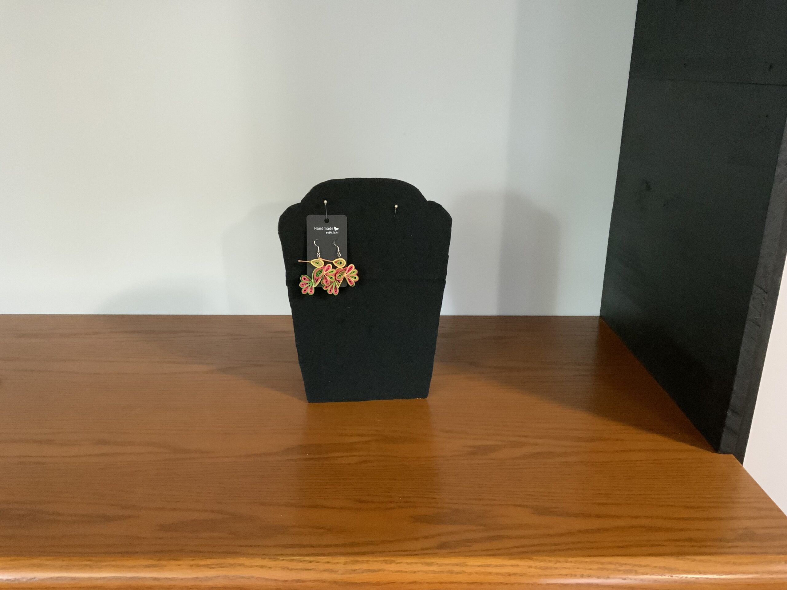 Handmade HUMMINGBIRD Quilled Earrings - Image 3